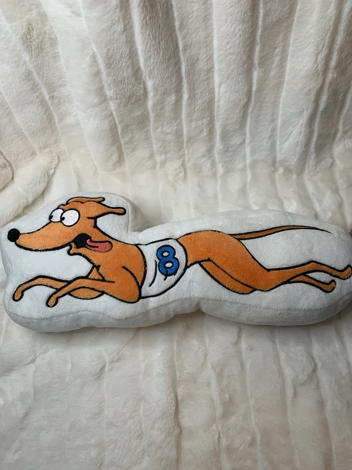 Universal Studios The Simpsons Santa's Little Helper Puppy Dog Plush Pillow ToyW - Image 2 of 4