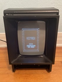 Vintage GCE Vectrex Console 1982 Tested Working RARE Vector Graphics
