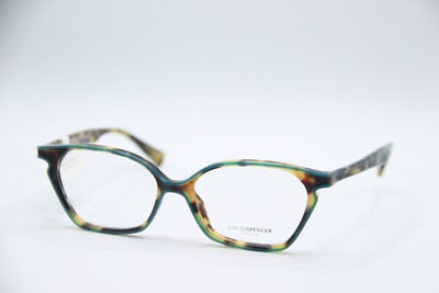 NEW DAVID SPENCER TAYLOR COL 1085 BLUE HAVANA AUTHENTIC FRAMES EYEGLASSES 54-16