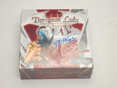 Devilman Lady トレーディングカード 　BOX Devilman Lady High Visual Card Collection Sealed Box BRAND NEW