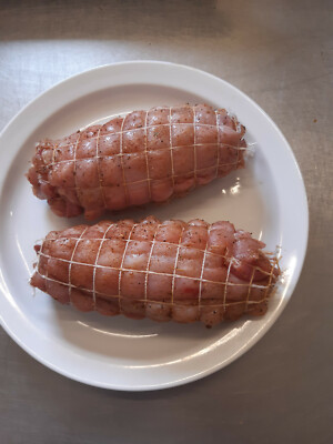 Kaninchen Rollbraten 2 Stück ca.900g-1000g 26 /kg nach Gyros Art gewürzt