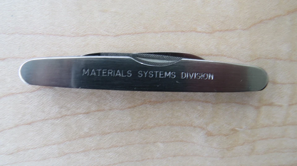 Cuchillo de Colección Schrade Walden N.Y. EE. UU. Publicidad Unión Recubrimientos de Carburo Servir Foto 4 de 4