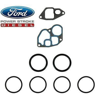 #ad ✅Genuine OEM Victor Reinz Oil Cooler Gasket Kit for Ford 7.3L Powerstroke Diesel $49.99