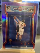 Kawhi Leonard 2020-21 Panini Donruss Optic Air Defense Purple Prizm Clippers