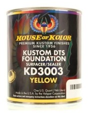 House Of Kolor Kd3003 Quart Yellow Color Dts Surfacer Sealer House Of Kolor Kd3003 Quart Yellow Color Dts Surfacer Sealer