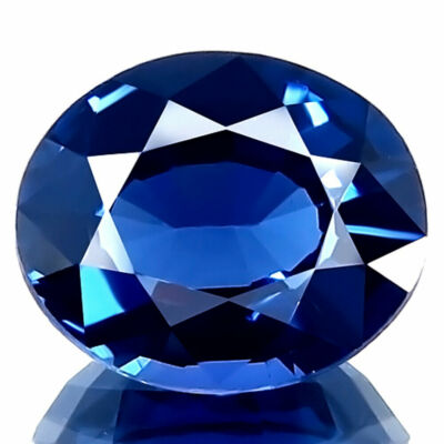 Natural Spinel 1.70ct Flawless 5A+Cobalt Blue Stunning Vibrant Excellent Cut Gem