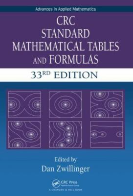 CRC Standard Mathematical Tables and Formulas, Hardcover by Zwillinger, Danie...