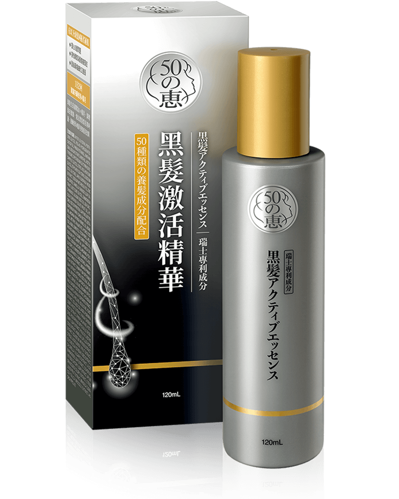 NEW 50 Megumi Japan Anti-Grey Hair Essence ROHTO (120ml) | eBay