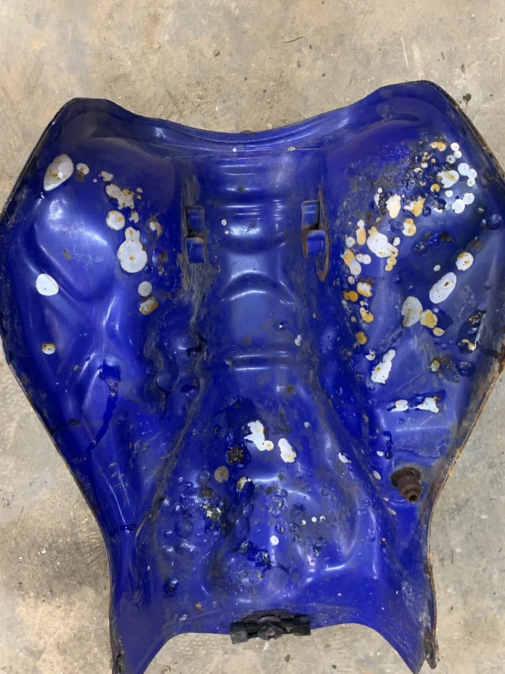 88 89 90 91 OEM acero Honda Fourtrax 300 tanque de gasolina combustible oxidado Foto 3 de 4