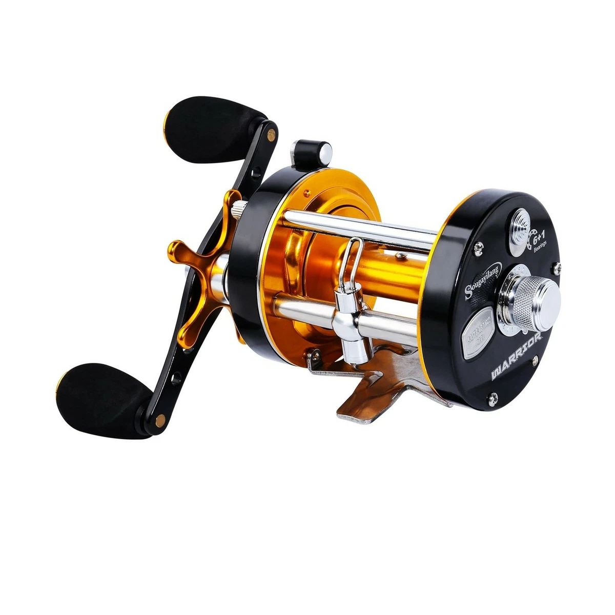 Sougayilang Fishing reels Round Baitcasting Reel - Conventional Reel -  Reinfo