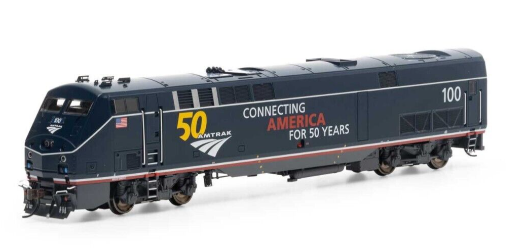 Athearn Genesis G81314 Amtrak P42DC 50th Anniversary Midnight Blue 100 DCC Sound - Picture 1 of 2