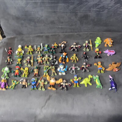 HUGE LOT Of 45 Imaginext TMNT Half Shell Heroes Figures Some Rare