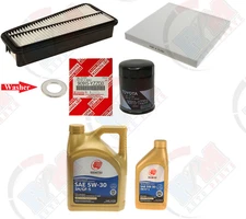 3pc Filter Tune Up Kit + 6QTS IDEMITSU 5w-30 Oil 05-15 for Toyota Tacoma 4.0L