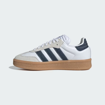 Sambaスニーカー Adidas Samba Originals XLG White Blue Jean Gum Casual Men's Shoes