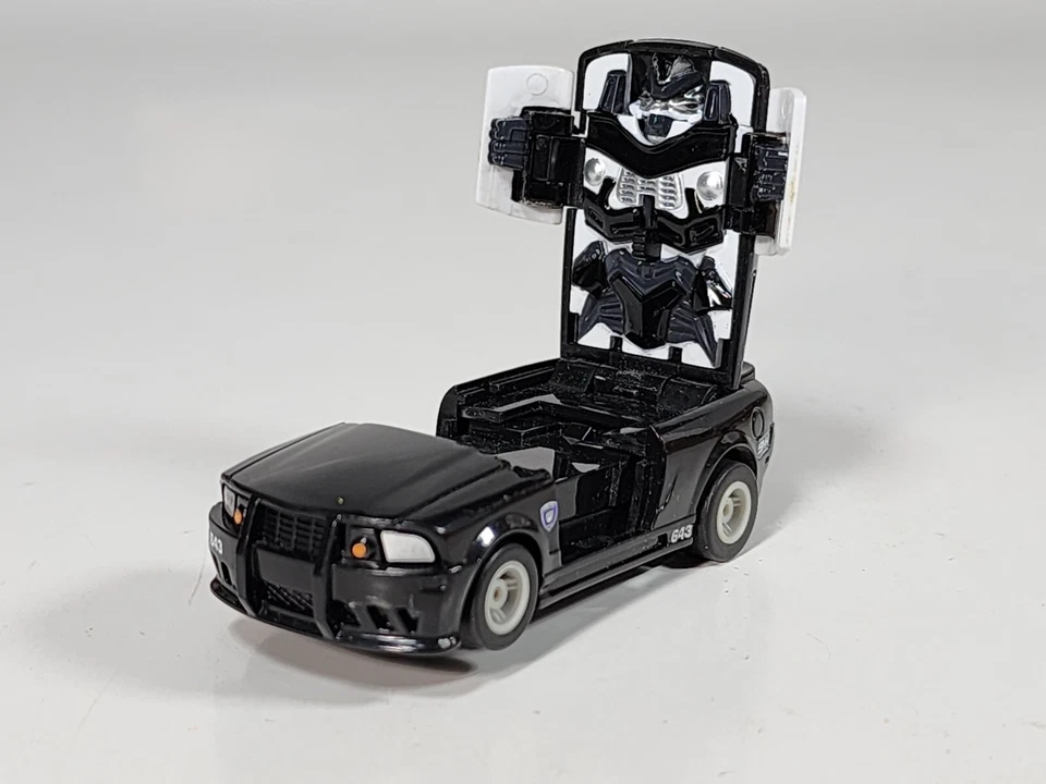 Coche Ranura Eléctrico Hornby Transformers Police Chase Modelo Escala 3" Sin Probar Foto 2 de 4