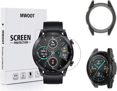 Glasfolien Schutzfolie Kompatibel Mit Honor Magic Watch 2 Smartwatch 46 Mm (2Stk
