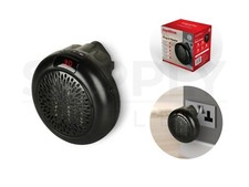 Salter 500 Watt Plug Space Heater 240 Volt LED Display 2 Speed Fan 90 Deg  Swivel for sale online | eBay