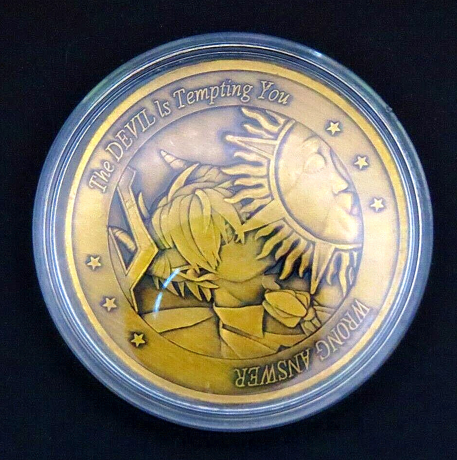 The Devil and the Angels Comic Coin ca. 1oz Bimetall High Relief