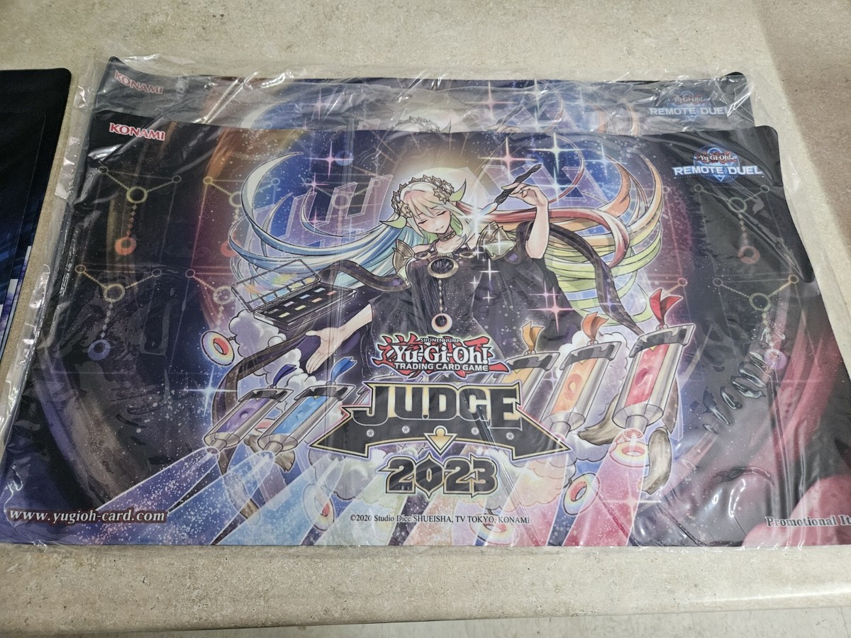 Official Yu-Gi-Oh! Remote Duel Judge 2023 Playmat Weather Official Yu-Gi-Oh! Remote Duel Judge 2023 Playmat Weather