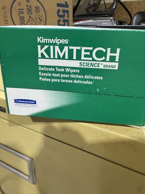 Kimwipes Kimtech Science Brand Delicate Task Wipers 280 Count Wipes New Unopened