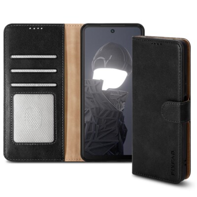 Für HMD Skyline / HMD Fusion 5G Hülle Leder Wallet RFID Flip Ständer Handy Cover