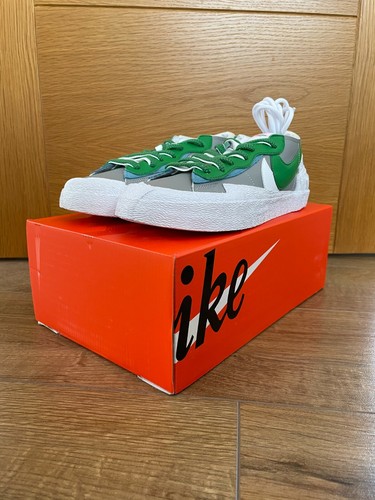 Nike Blazer Low Sacai Medium Grey Classic Green Uk 7 5 Us 8 5 Ebay Nike Blazer Low Sacai Medium Grey Classic Green Uk 7 5 Us 8 5 Ebay