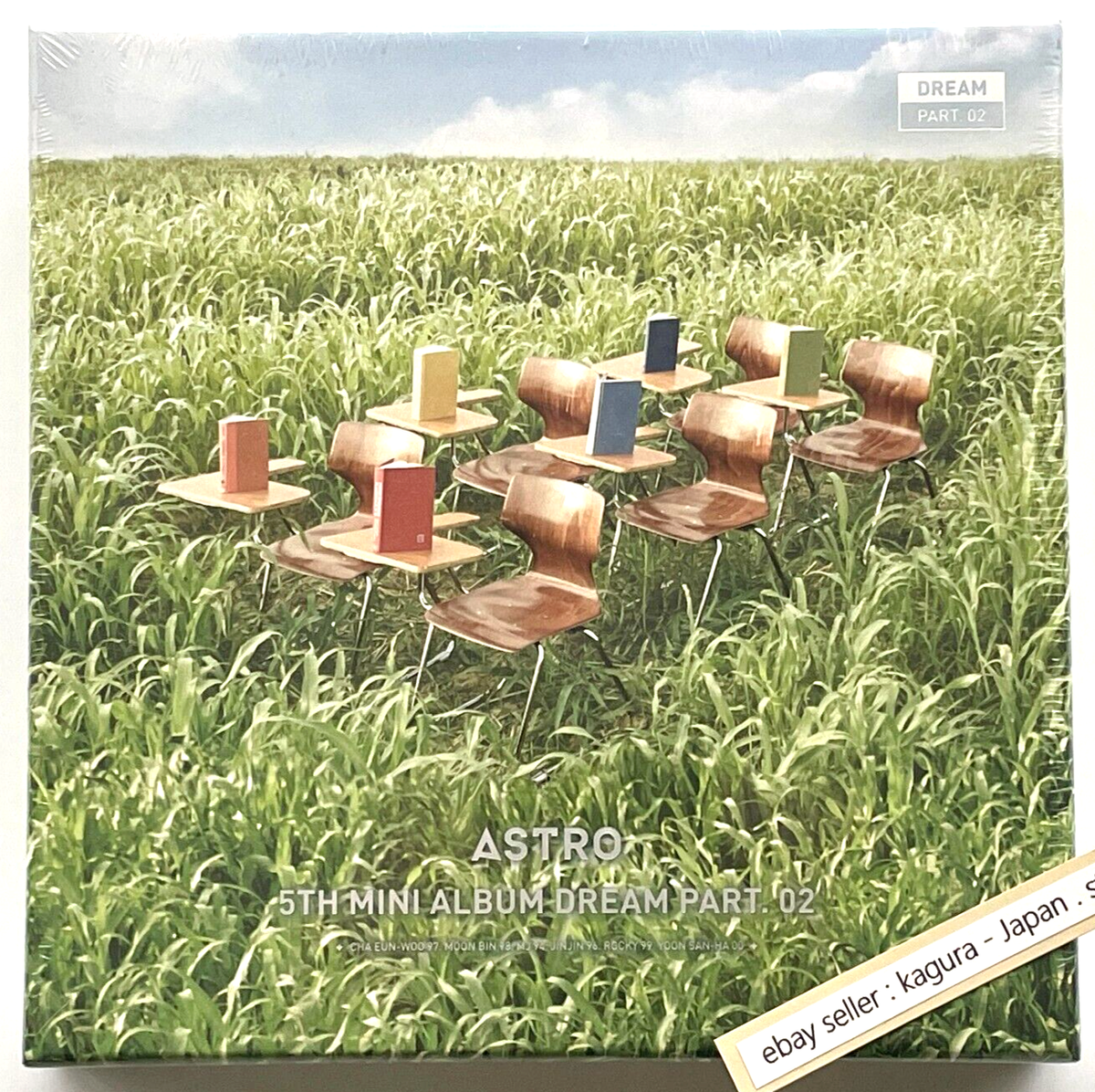ASTRO Dream Part 02 Wind ver. / 5th Mini Album 2017 / New Sealed