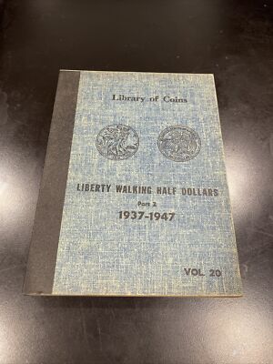 Library Of Coin Album Vol. 20 - Liberty Walking Halves PartII 1937-1947 Nice