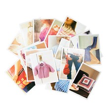 Loose Lot of 23 Easy Crochet Project Pattern Instruction Cards No Yarn / Hooks 