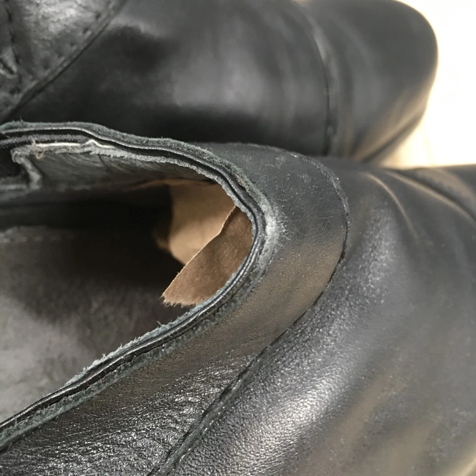 Zapatos Ariat para mujer 8.5 B informales sin cordones punta mocasín cuero negro tacones bajos Foto 4 de 4