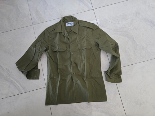 Genuine IDF Israel Army Shirt Uniform - Size Medium - FREE SHIPPING A627