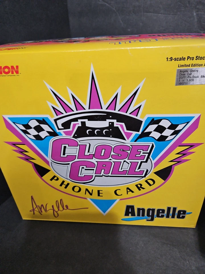 NHRA 2000 Angelle Seeling 1:9 Scale Close Call Pro Stock Bike 1 of 3906 N.O.S - Image 3 of 4