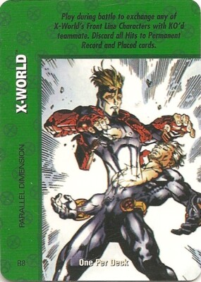 Marvel OVERPOWER Aspect - X-World - Parallel Dimension - OPD - X-Men