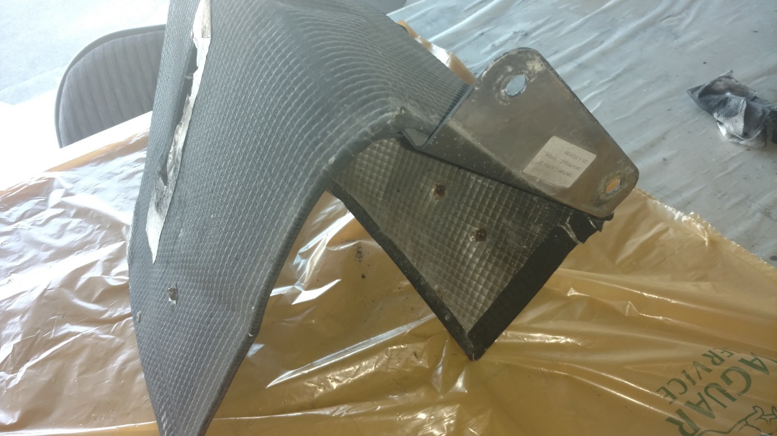 LAMBORGHINI GALLARDO PASSENGER SIDE EXHAUST MUFFLER HEAT SHIELD COVER OEM 