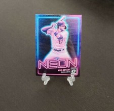 2021 Donruss Optic Kris Bryant Neon Card Case Hit Chicago Cubs SP