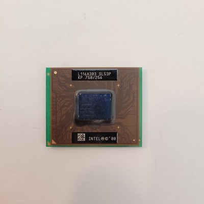 Intel Pentium III Mobile CPU 750MHz 256KB SL53P Micro-PGA2 Processor