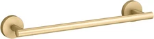 Kohler 27288-2MB Elate 12" Towel Bar Brushed Brass