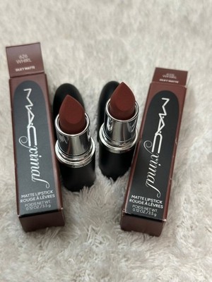 2 pack MAC Whirl 626 Matte Lipstick. 0.12oz. Full Size. New In Box !