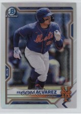 2021 Bowman Draft Chrome Refractor Francisco Alvarez #BDC-112 1k2s