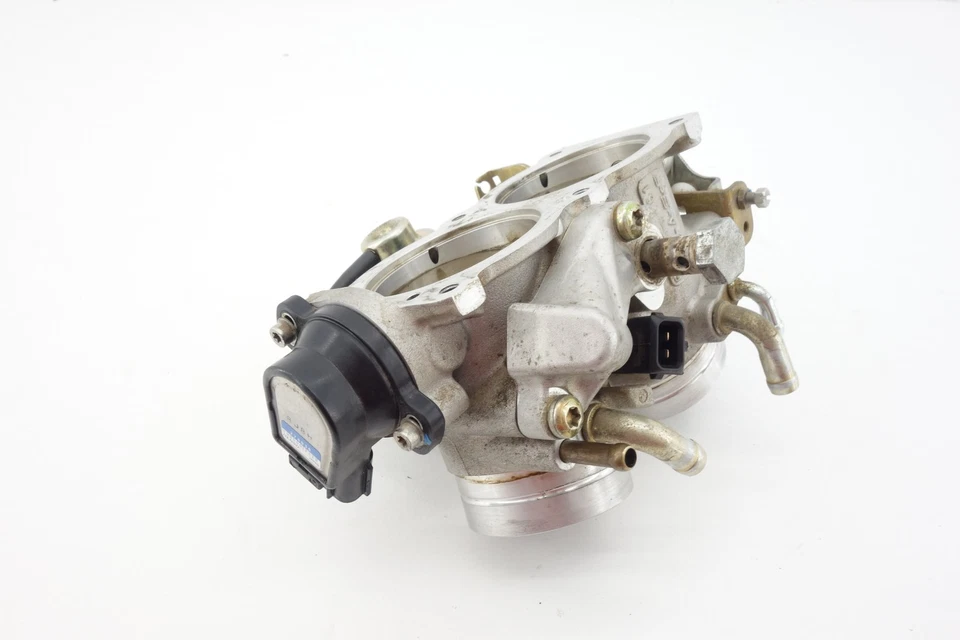 04-09 Aprilia RSV1000 R OEM Cuerpo del acelerador Inyectores Sensor TPS Cuerpos de admisión  Foto 2 de 4