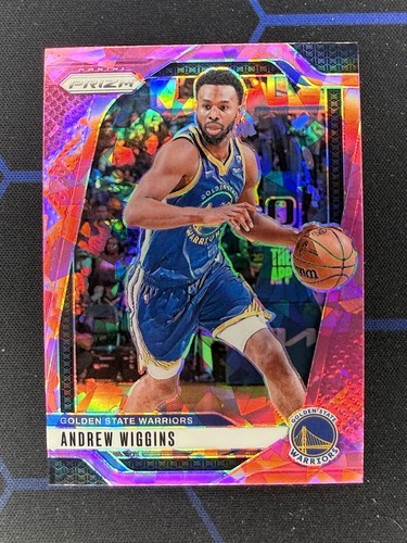 2024-25 Panini Prizm Andrew Wiggins #19 Pink Ice Prizm