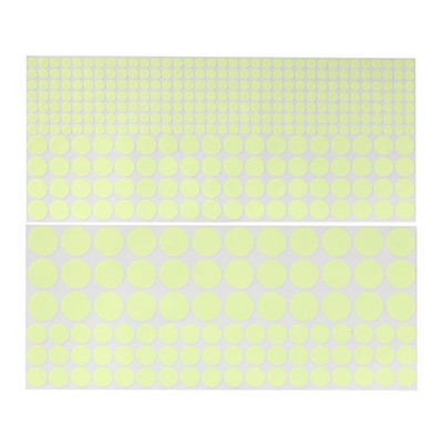 407Pcs 3 Sizes Luminous Dot Wall Stickers Glow Darkness Light Home/Party Decor