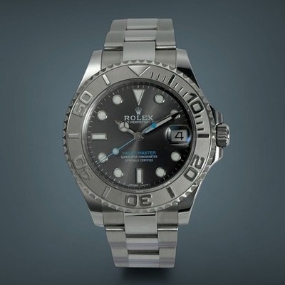 MINT Rolex Yacht-Master 268622 37mm Rhodium Dial, Oyster Bracelet, B&P
