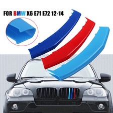 Passend Für BMW X6 E71 E72 2012–2014 M Farbe Insert Kühlergrill Nieren Streben