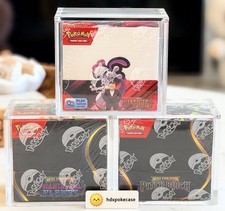 Pokemon Booster Box Acrylic Case Display Stro...