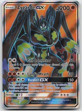 Zygarde GX (Full Art) Ultra Rare Holofoil SM - Forbidden Light 123/131 NM on eBay