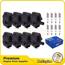 8x Ignition Coils Spark Plugs for 04-05 Cadillac CTS 97-04 Chevrolet Corvette