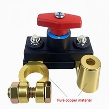 Universal Car Battery Disconnect Isolator Cut Off Switch 12-24v Battery Terminal