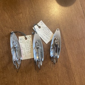 (3) Vintage Acme Weedless Minnow