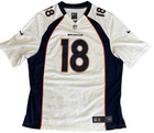 Denver Broncos #18 Peyton Manning NFL Jersey Nike On Guard White Printed Size XL